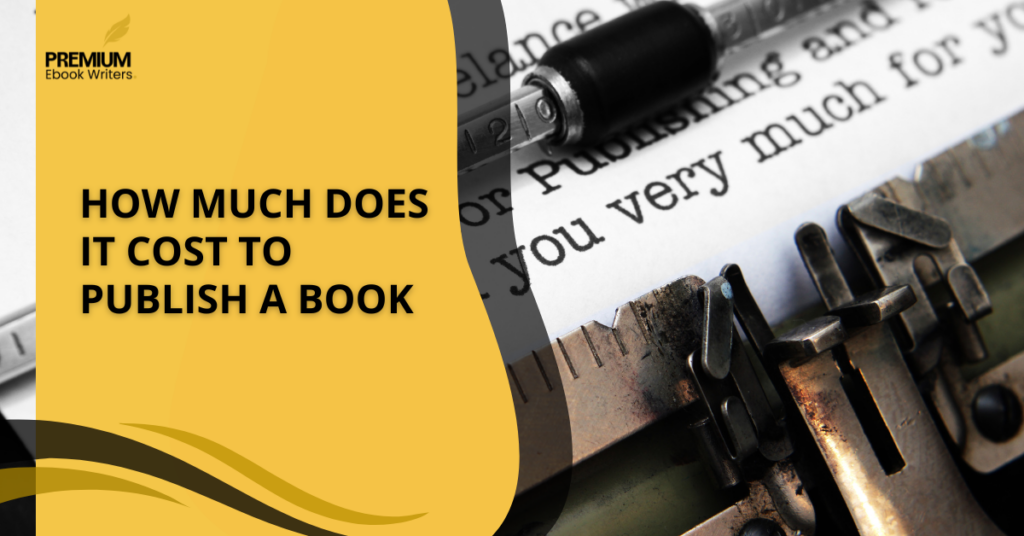 Cost To Publish A Book